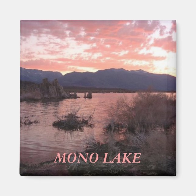 Aimant Lac Mono (Devant)