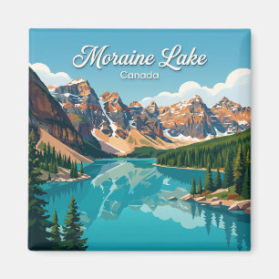 Aimant Lac Moraine Canada