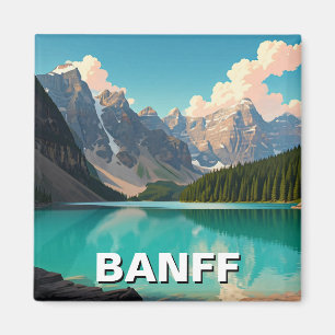 Aimant Lac Moraine - Parc national Banff Canada Voyage au