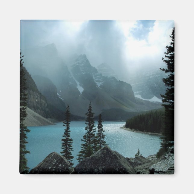 Aimant Lac Moraine pittoresque du parc national Banff. (Devant)