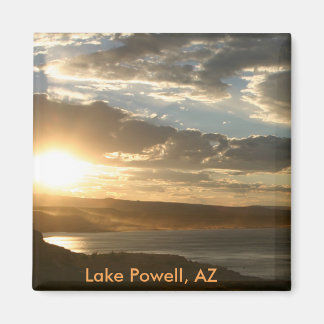 Aimant Lac Powell AZ au coucher du soleil