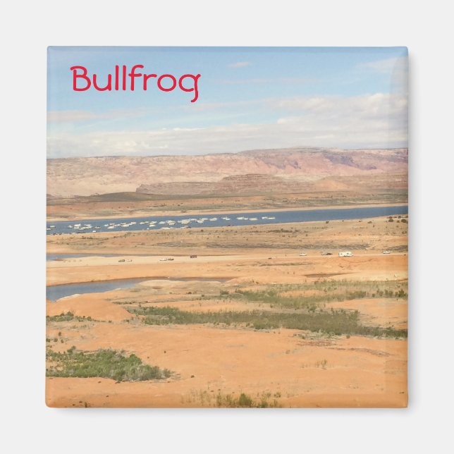 Aimant Lac Powell - Bullfrog (Devant)