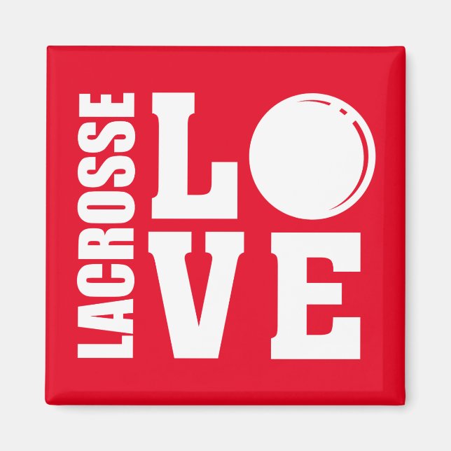 Aimant Lacrosse (Devant)