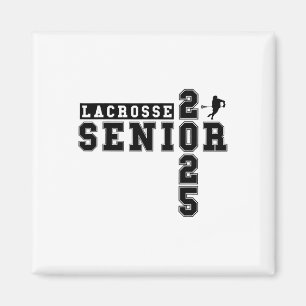Aimant Lacrosse Senior Night Lacrosse Senior 2025 Graduat