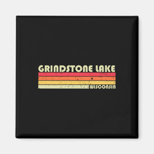 Aimant lacs grindstone wisconsin pêche drôle camping
