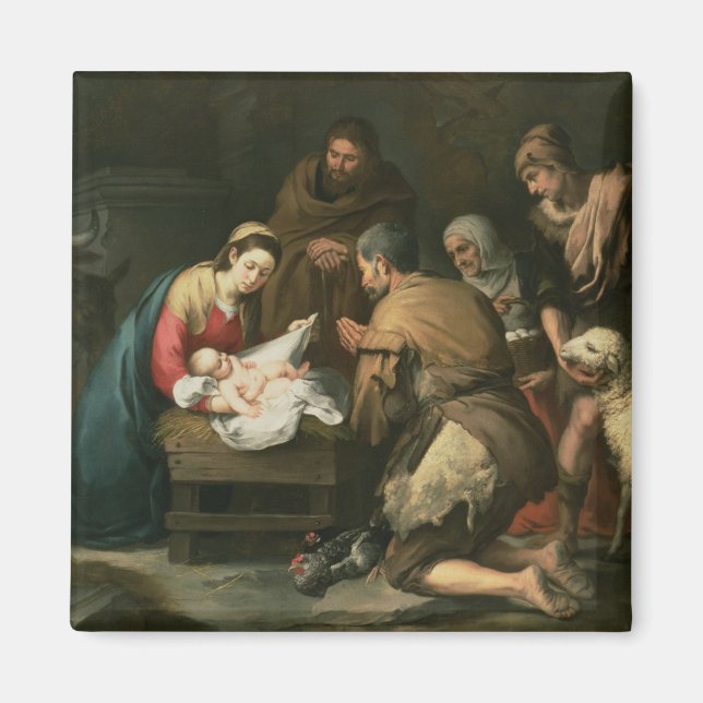 Aimant L'adoration des bergers, c.1650 (Devant)