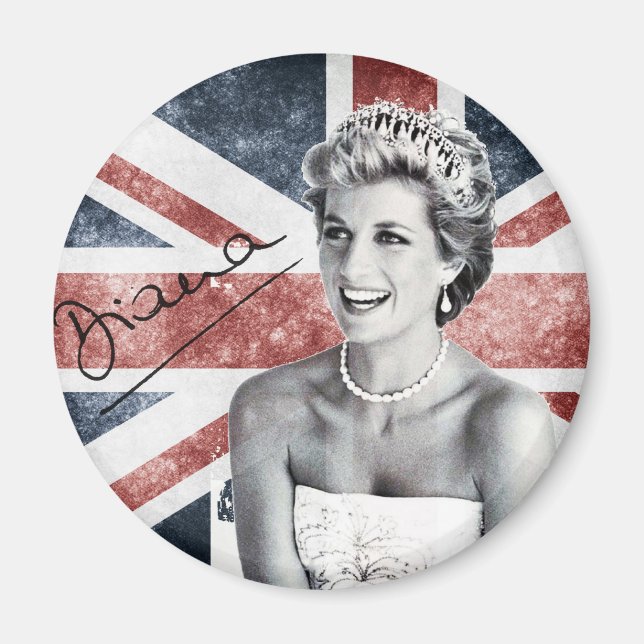 Aimant Lady Diana (Devant)
