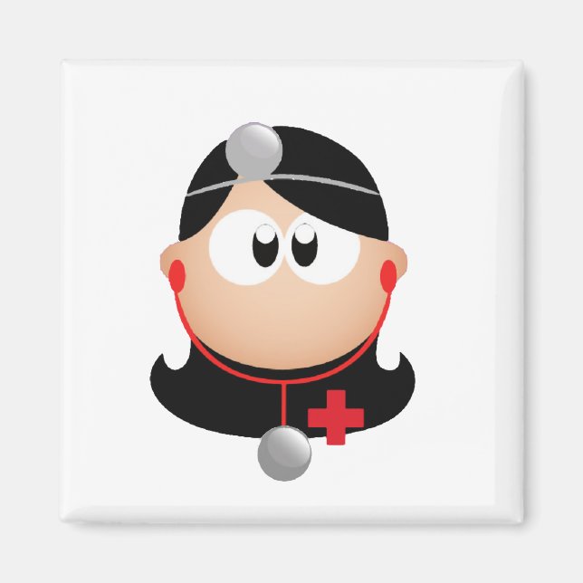 Aimant Lady Doctor (Devant)