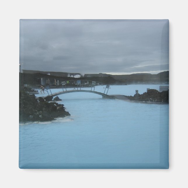 Aimant Lagon Bleu Islande (Devant)