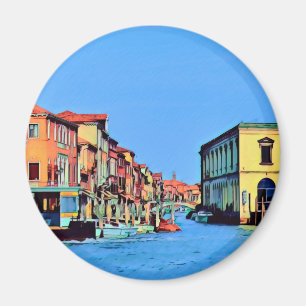 Aimant Lagon vénitien - MURANO - vue