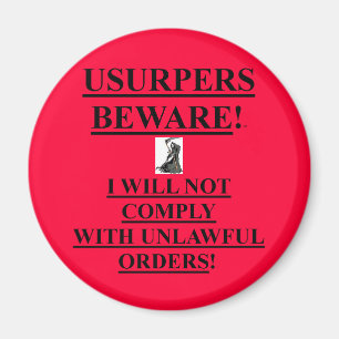 Aimant L'aimant avec Usupers prennent garde ! /Je ne me