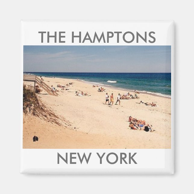 Aimant L'aimant de Hamptons Beach (Devant)
