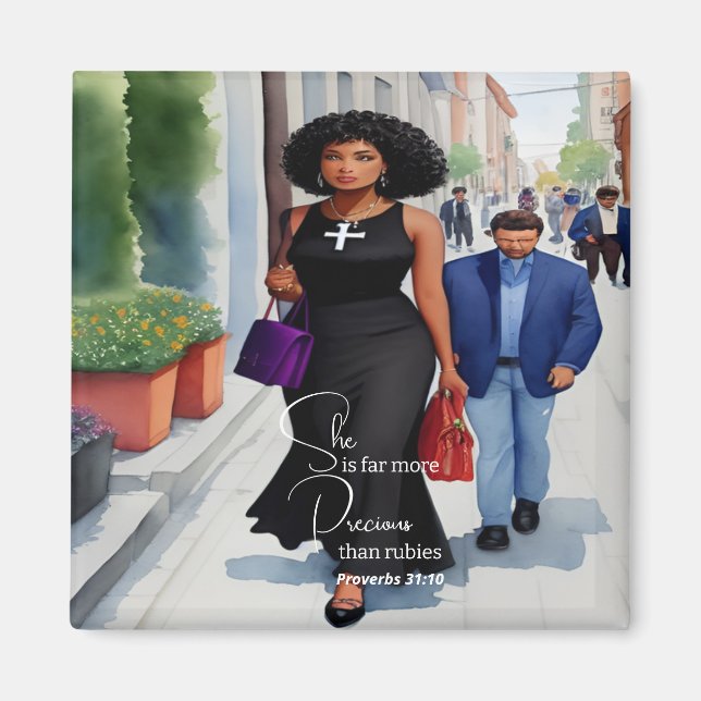 Aimant L'aimant de la femme vertueuse (Devant)