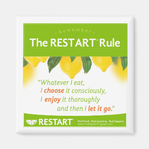 Aimant L'aimant de la règle RESTART