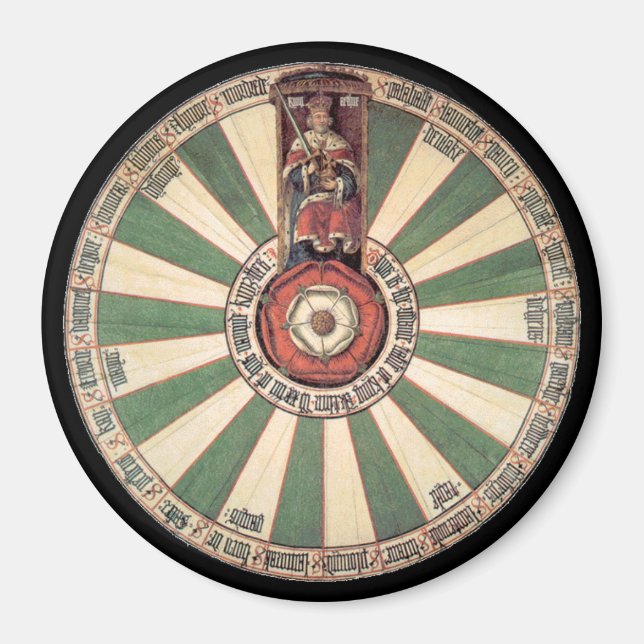 Aimant L'aimant de la table ronde du roi Arthur (Devant)