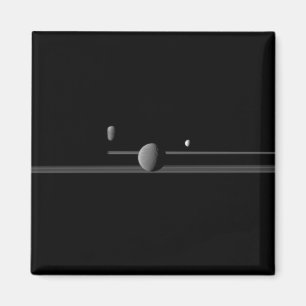 Aimant L'aimant des lunes de Saturne