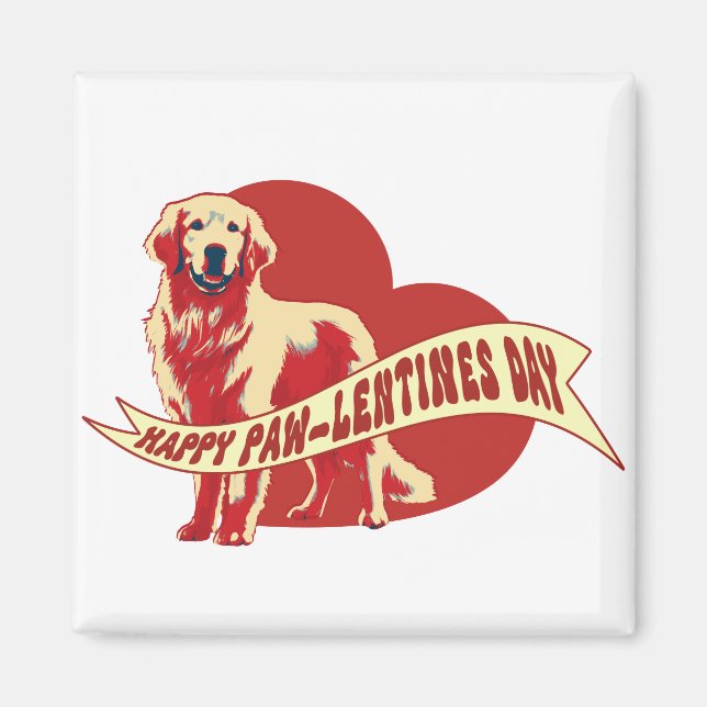 Aimant L'aimant du jour de Pawlentine (Devant)