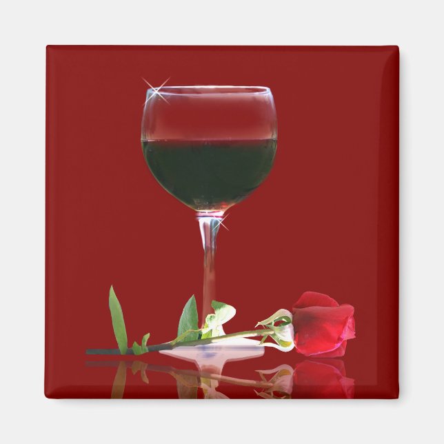 Aimant L'aimant du vin (Devant)