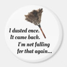 L'aimant est rouillé une fois... il est revenu