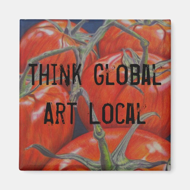 Aimant L'aimant "Sur la vigne" (Devant)