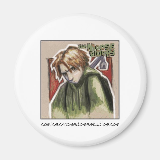 Aimant L'aimant Westley de Moose Riders (Devant)