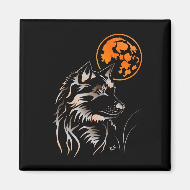 Aimant L'Aimante du loup (Devant)