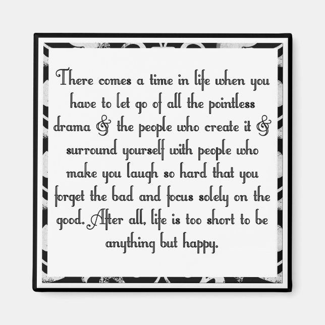 Aimant Laisser tomber le drame (Devant)