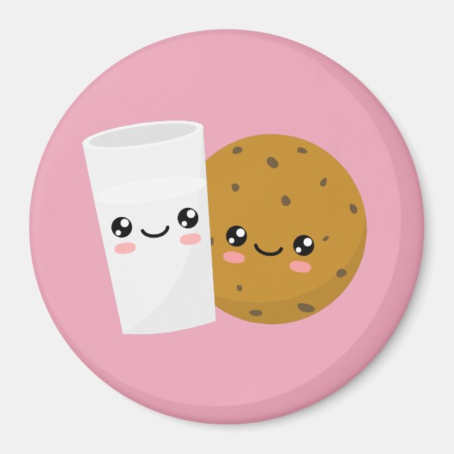 Aimant Lait et biscuit (Devant)