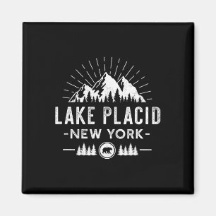 Aimant Lake Placid New York - Randonnée de ski de montagn