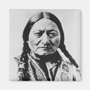 Aimant Lakota Chef Abandon : assis Bull Fort Buford