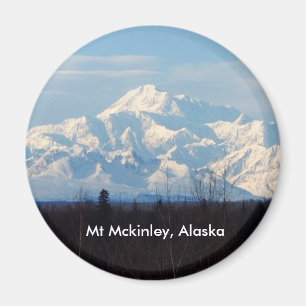 Aimant L'Alaska, Mt McKinley, Denali,