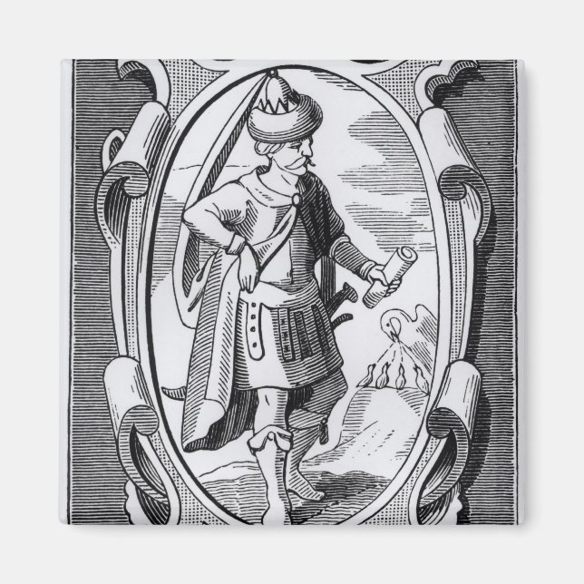 Aimant L'alchimiste Geber (Devant)