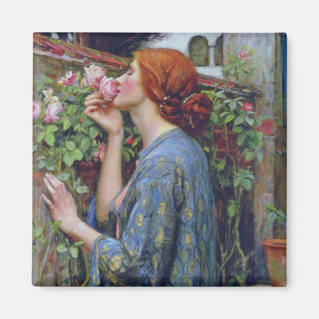 Aimant L'âme du Rose, John William Waterhouse (Devant)