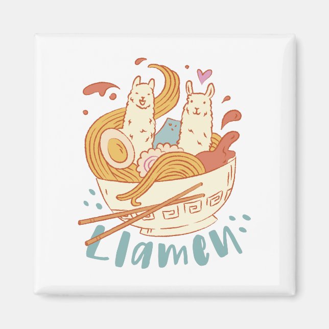 Aimant lamen adorable (Devant)