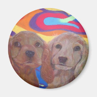 Aimant L'amour des chiots