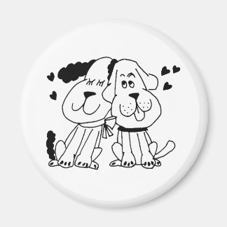 Aimant L'amour des chiots