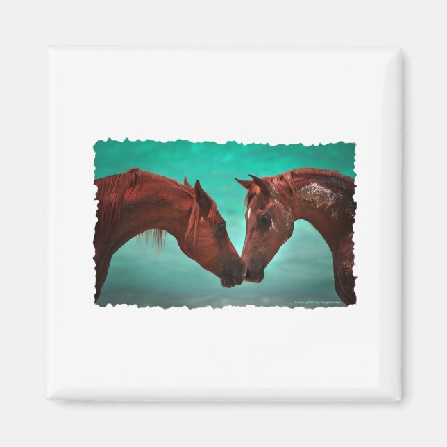 Aimant L'amour du cheval (Devant)