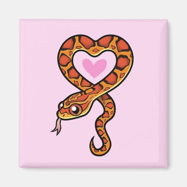 Aimant L'amour du serpent (Devant)