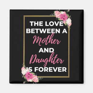 Aimant L'Amour Entre Mère Et Fille Est Pour Toujours