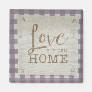 Aimant L'amour est dans cette maison