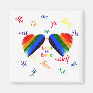 Aimant L'amour est l'amour pronouns