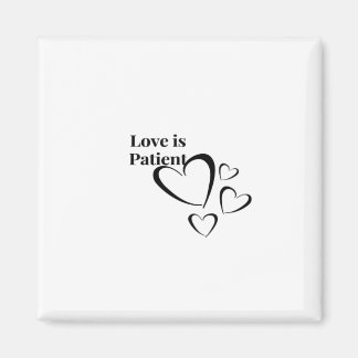 Aimant L'Amour est Patient Calme Esthétique