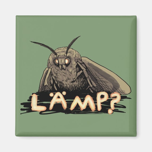 Aimant Lamp? Moth Meme (Devant)