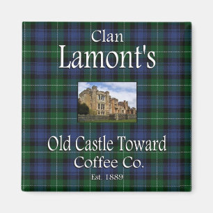 Aimant L'ancien château de Clan Lamont vers Coffee Co. Ma
