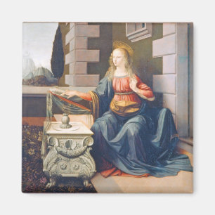 Aimant L'Annonciation, Léonard de Vinci, 1472-1473