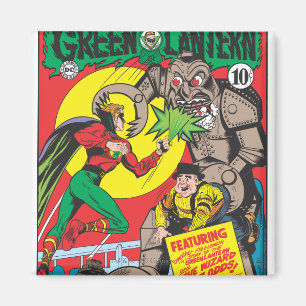 Aimant Lanterne verte contre le magicien de la chance