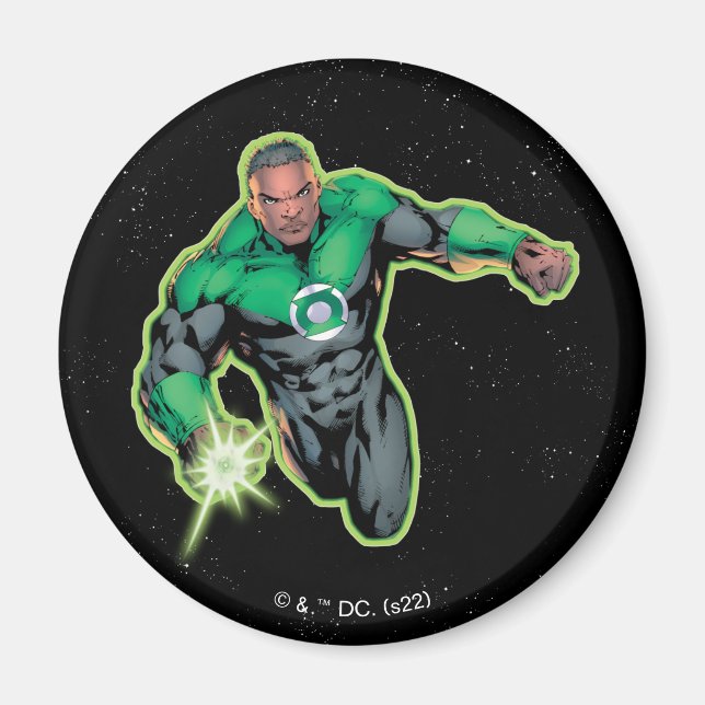 Aimant Lanterne verte John Stewart (Devant)