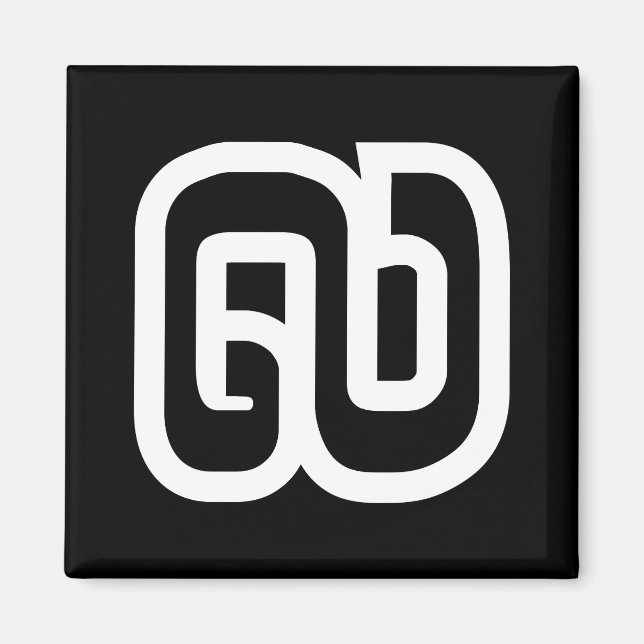 Aimant Lao / Laos Numéro Neuf / 9 / ໙ (Kao/Gao) Laotien (Devant)
