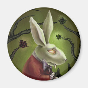 Aimant Lapin blanc de vampire