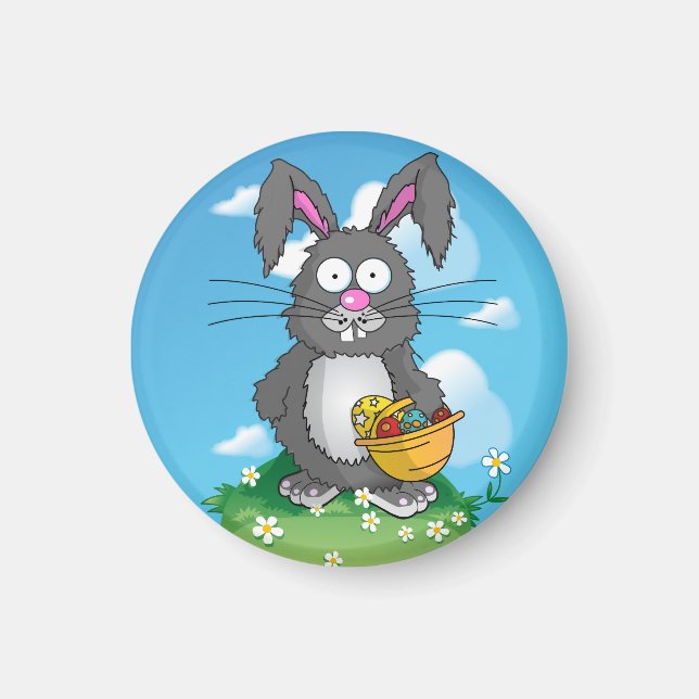 Aimant Lapin de Pâques (Devant)